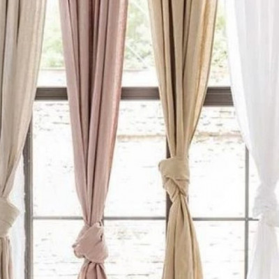 How to choose fabrics for curtains and tablecloths