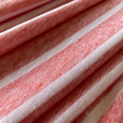 LINEN KNIT S TEX-779 STR # BRIGHT CORAL