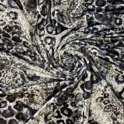 PLIS S DGT PRT DSN # LEOPARD # GRAY