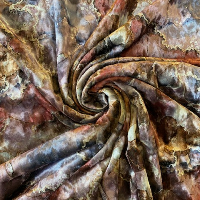 PLIS S DGT PRT DSN # MARBLE # ROSE BROWN