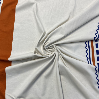 SINGL CO TT-058 DYED PRT DSN # BORDER EMB # CAMEL