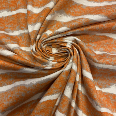 SINGL TT-068 PRT DSN # TIE DYE STRS # ORANGE