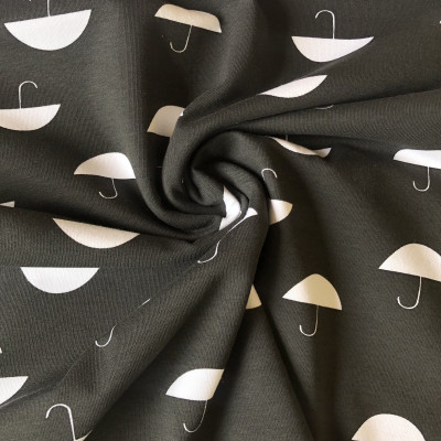 SINGL TT-072 LIKRA PRT DSN # B UMBRELLA # BLACK