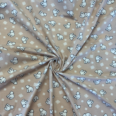 SINGL TT-072 LIKRA PRT DSN # POLAR BEAR # PALE MAUVE