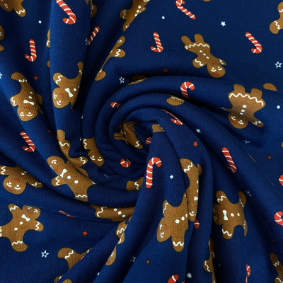 SINGL TT-072 LIKRA PRT DSN # NY COOKIES # NAVY BROWN