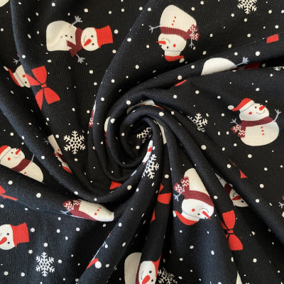 SINGL TT-072 LIKRA PRT DSN # SNOW & BOW # BLACK RED