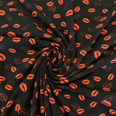 SINGL TT-070 LIKRA PRT DSN # LIPS # JEANS POMPEII