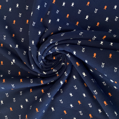 SINGL TT-070 LIKRA PRT DSN # FISH # JEANS