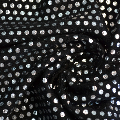 VISKOZA PL. MEL C FOIL DSN # SPOTS # BLACK SLV