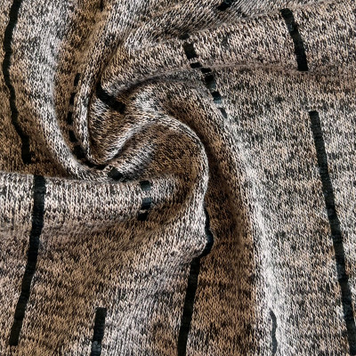 VISKOZA PL. MEL C FOIL DSN # CUT LINES # BEIGE BLACK