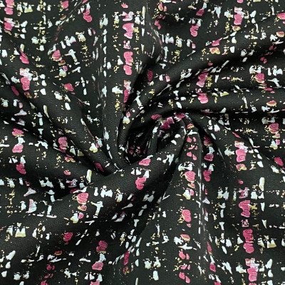 SCUBA S FOIL PRT DSN # BUKLE # BLACK PINK