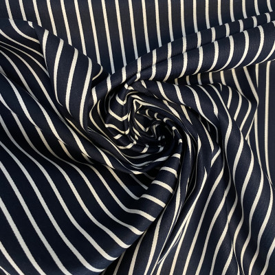 KEPER STRECH SATEN PRT DSN # STRS S NEW # NAVY OFF WHITE