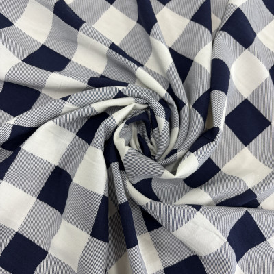 KOSULJAR VIS RYN TWILL PRT DSN # 6114 # CHECKS NAVY