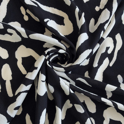 KOSULJAR P AIR FLOW PRT DSN # B ANIMAL # BLACK WHITE