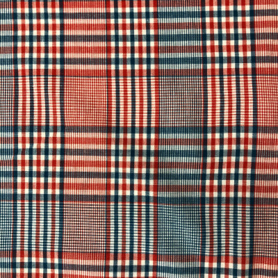 KOSULJAR CO COTTON VOILE HILTON DSN # 0035 # RED 4