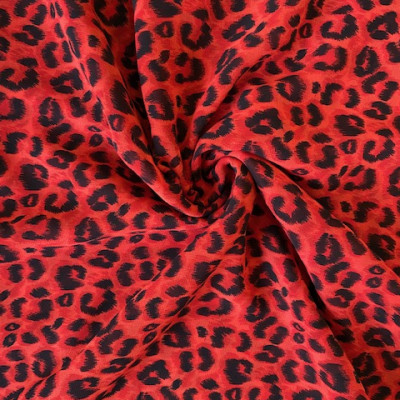 KOSULJAR S MUSLIN YASMIN PRT DSN # ANIMAL # RED