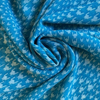 KOSULJAR S MUSLIN GABRIELA PRT DSN # PEPITO MIX # BLUE