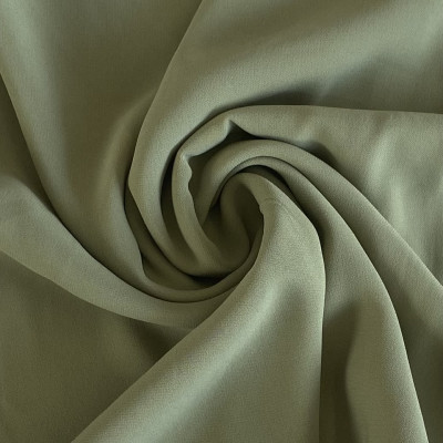 KOSULJAR S MUSLIN CREP 02104 D MATCHA GREEN