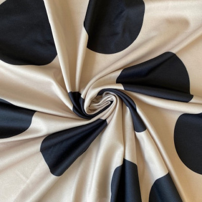 PONTE ROMA S PRT DSN # B DOTS # ANGORA BLACK