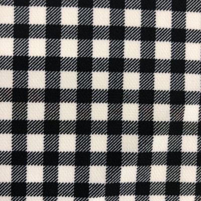 STOF P FINE TWILL PRT DSN # PEPITO # BLACK