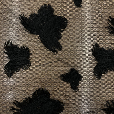 TIL S 3D W DSN # BUTTERFLY # BLACK