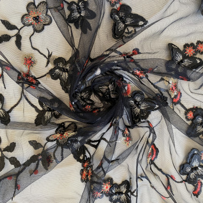 TIL S BELLA DSN # FLOWERS # BLACK