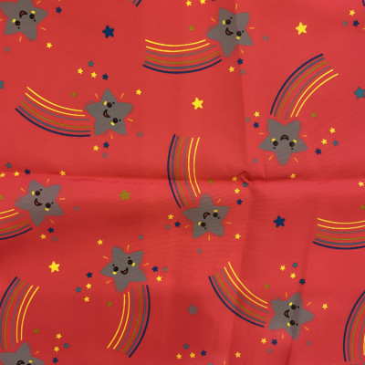 RAINCOAT S DGT PRT DSN # STARS # GERANIUM