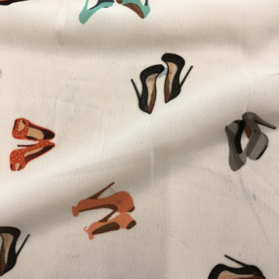 KOSULJAR S MUSLIN HM PRT DSN # SHOES # MULITICOL