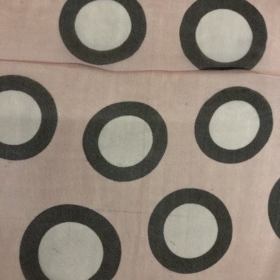 KOSULJAR S MUSLIN AMELIA PRT DSN # DOTS # ROSE