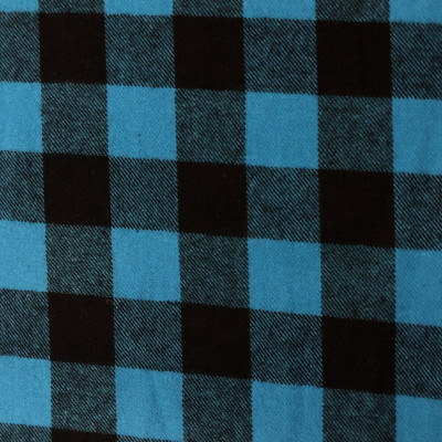 KOSULJAR CO FLANNEL OXFORD DSN # 0584 # BLUE BLACK