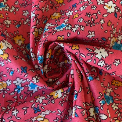 KOSULJAR CO POP LEA PRT DSN # 1204 S FLOWERS # PINK