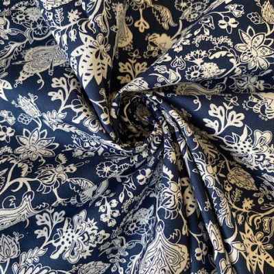 KOSULJAR CO POP LEA PRT DSN # 193 PAISLEY # NAVY