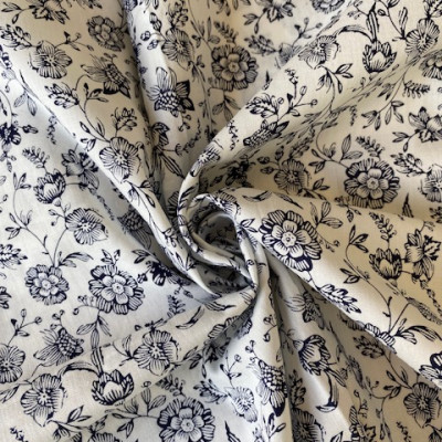 KOSULJAR CO POP LEA PRT DSN # 165 FLOWER # WHITE