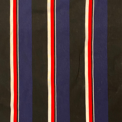 KOSULJAR VIS SILKY VOILE PRT DSN # STR # BLACK NAVY RED