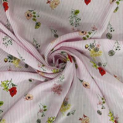 KOSULJAR VIS CHALIS PRT DSN # 981 # STRS&FLOWERS ROSE