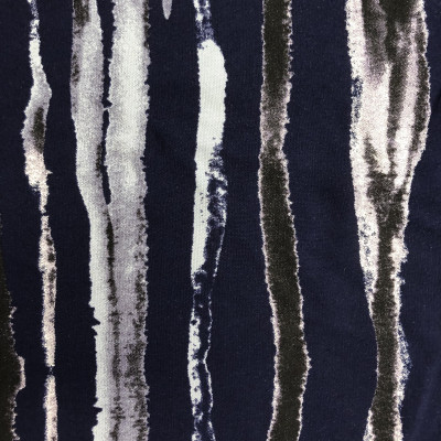 KOSULJAR VIS CHALIS PRT DSN # 23753 ANIMAL STRS # NAVY BEIGE