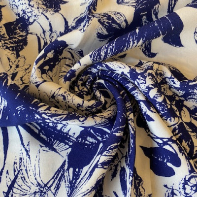 KOSULJAR VIS CHALIS DGT PRT DSN # 9266 TROPIC # NAVY WHITE OFF