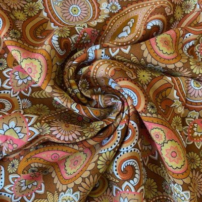 KOSULJAR VIS CHALIS DGT PRT DSN # PAISLEY # ORANGE