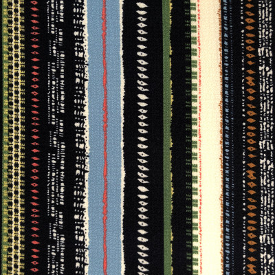 KOSULJAR S BUBBLE CREP PRT DSN # STRS MULTICOL # NAVY