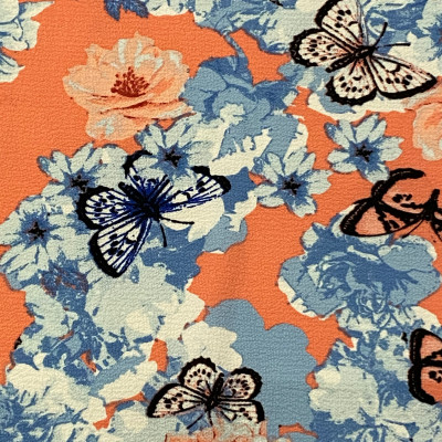 KOSULJAR S BUBBLE SOFT PRT DSN # 3157 # CORAL