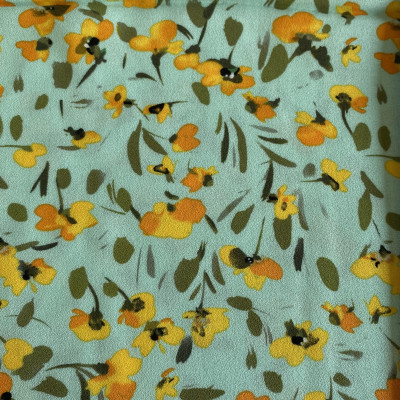 KOSULJAR VIS CREP PRT DSN # S FLOWERS # MINT