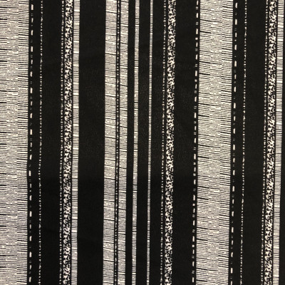 KOSULJAR S SILK CREP PRT DSN # DEMAGE STR BLACK