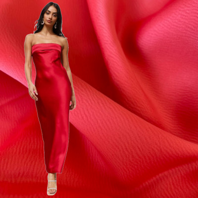 KOSULJAR S SATEN LUX # 852 CAYENNE