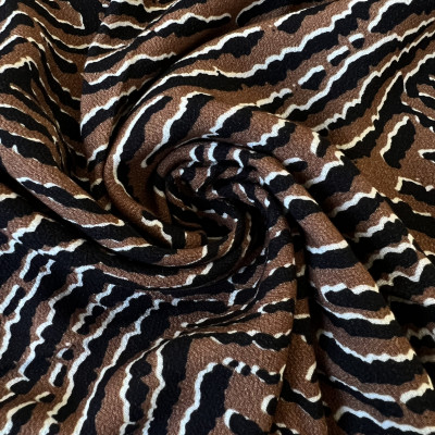 KOSULJAR VIS MORROCO DGT PRT DSN # ZEBRA # MINK BLACK