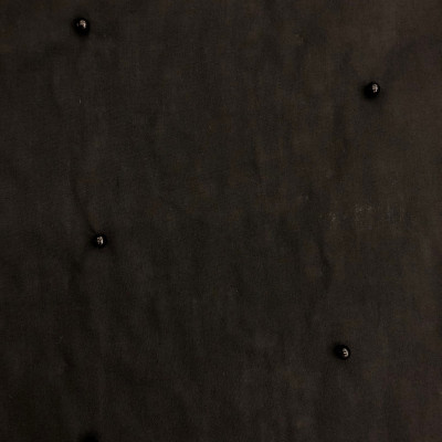 KOSULJAR CO PEARLS BLACK širine 1.5 m, gramaže 126 g/m2. Pamučni košuljarac sa perlama, lagan I udoban, za haljine, košulje, sezona Proleće Leto.
