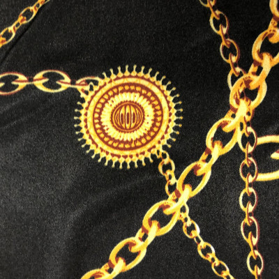 KOSULJAR S SHINY PRT DSN # 1 CHAINS # BLACK GOLD