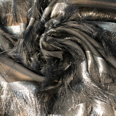 KOSULJAR S TASSEL FOIL BLACK SLV