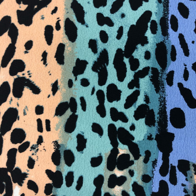 KOSULJAR S SHINY MORROCO PRT DSN # 44 # MULTICOL ANIMAL