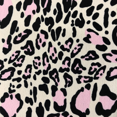 KOSULJAR S SHINY MORROCO PRT DSN # 2 # ANIMAL PINK