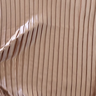 KOSULJAR S SATEN STREC PLISE # 444 CHAMPAGNE BEIGE